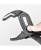 Szczypce nastawne do rur 250mm + 300mm klucz Kobra FR4580+FR4581