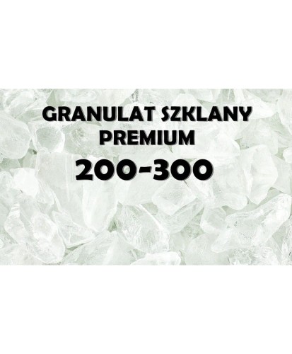 Granulat szklany ścierniwo 200-300 PREMIUM 25 KG FR9192