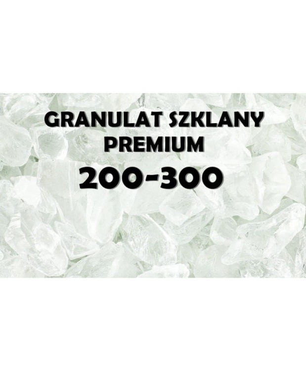 Granulat szklany ścierniwo 200-300 PREMIUM 25 KG FR9192