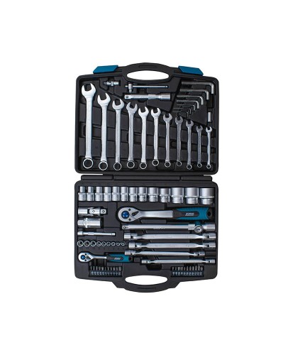 Zestaw klucze nasadowe 77el. FR2035