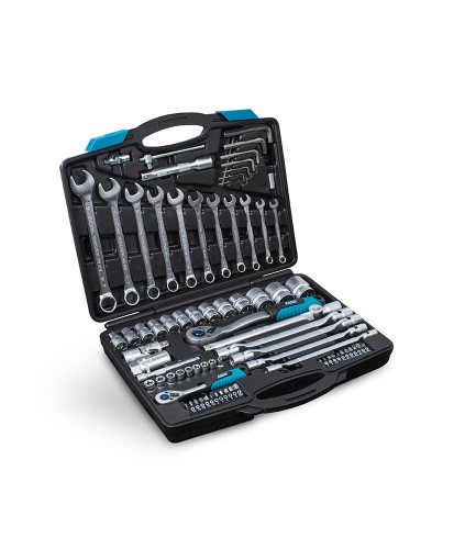 Zestaw klucze nasadowe 77el. FR2035