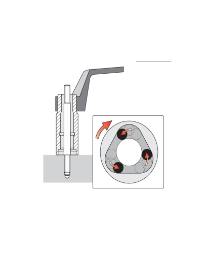 Komplet ściągaczy do szpilek c.v. YT-0620 (S29) (22F)