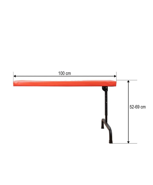 Leżanka warsztatowa ławeczka warsztatowa leżak z regulacją wysokości FARYS FR9240