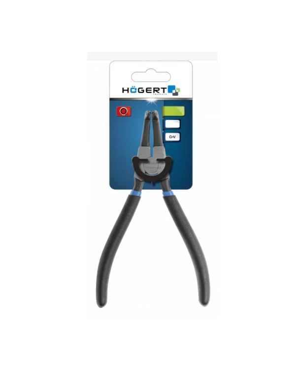 Szczypce do pierścieni osadczych zewnętrzne, odgięte, 180mm HT1P144 (19D)(S9)