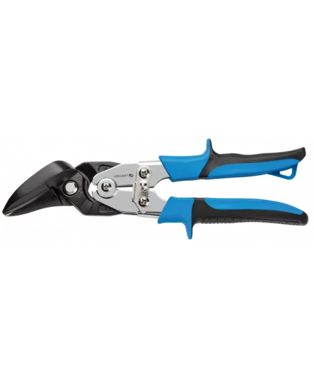 Nożyce do blachy 250 mm, odgięte, lewe, CrMo HT3B504 (S9)