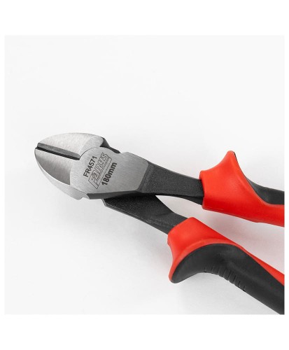 Szczypce tnące boczne uniwersalne obcinaczki cążki o zwiększonym przełożeniu 180mm FR4571