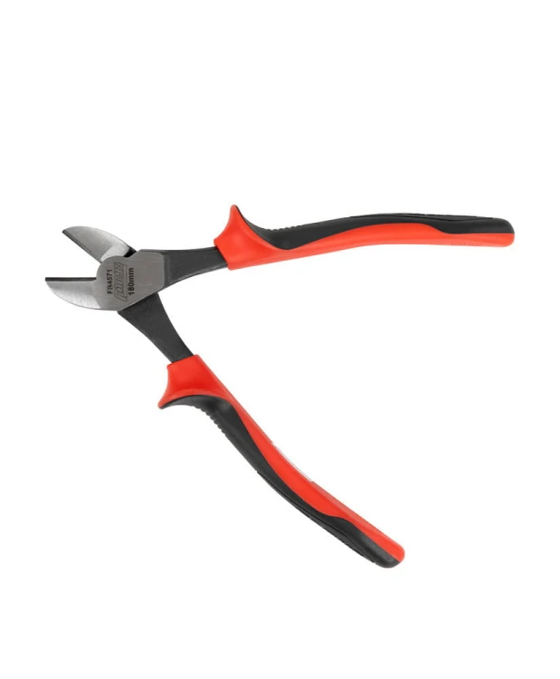 Szczypce tnące boczne uniwersalne obcinaczki cążki o zwiększonym przełożeniu 180mm FR4571