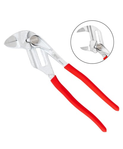 Szczypce nastawne 250mm płaskie regulowane chromowane FR4584