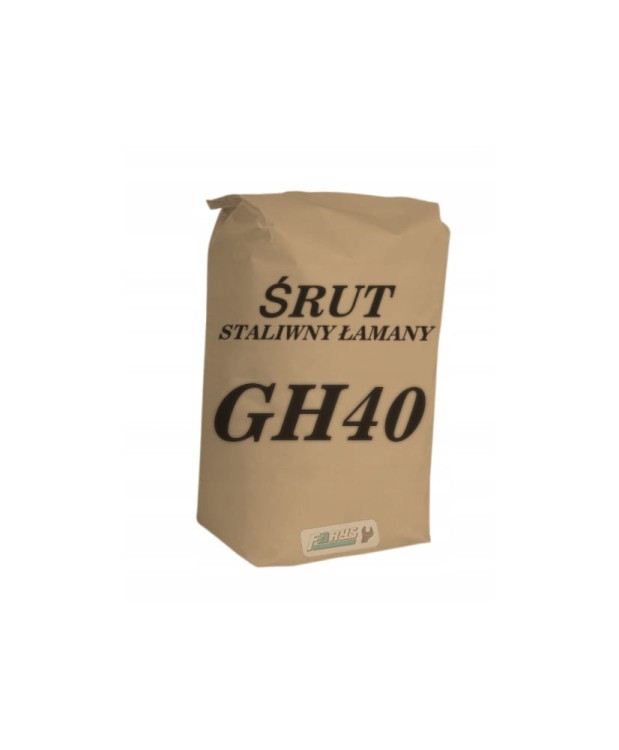 Śrut staliwny ostrokrawędziowy łamany  GH40 25 KG FR9190 (A)