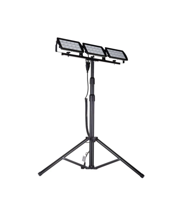 Naświetlacz na statywie LED 3x45W IP65 6400K (23C)
