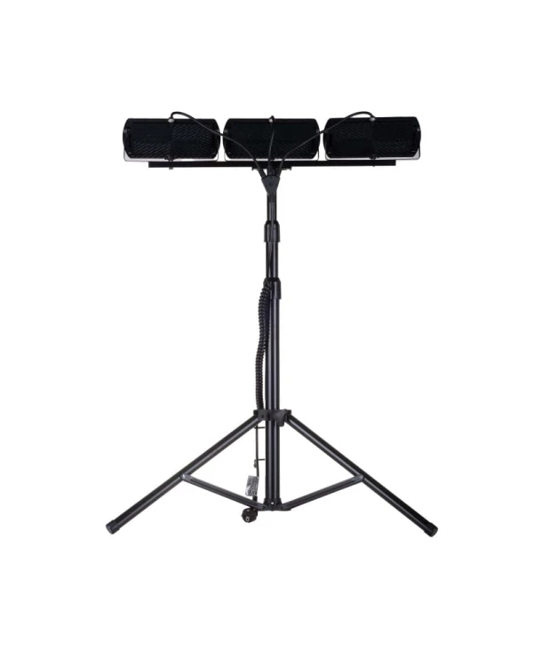 Naświetlacz na statywie LED 3x45W IP65 6400K (23C)