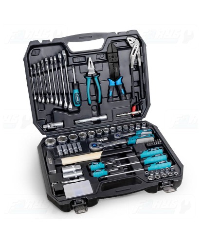 ZESTAW KLUCZY NASADOWYCH Zestaw klucze nasadowe 100el. FR2043