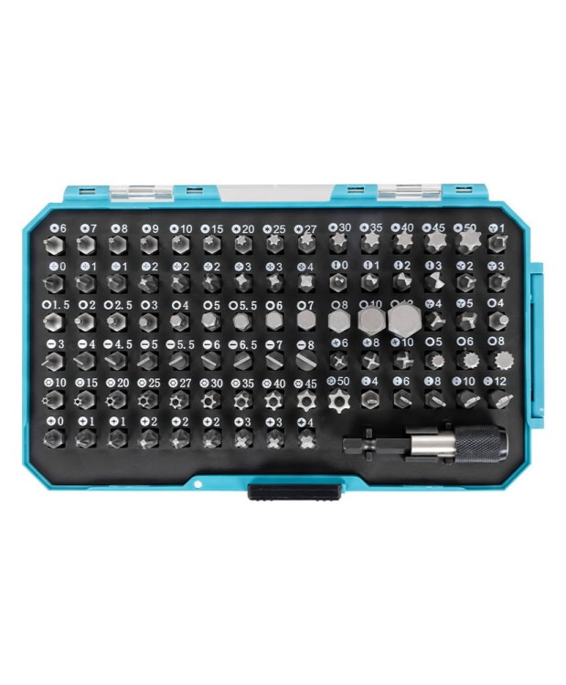 Zestaw bitów 85 el. TORX, IMBUS, SPLINE, PH, PZ, SL FR2358