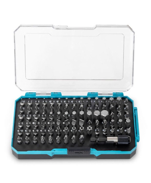 Zestaw bitów 85 el. TORX, IMBUS, SPLINE, PH, PZ, SL FR2358