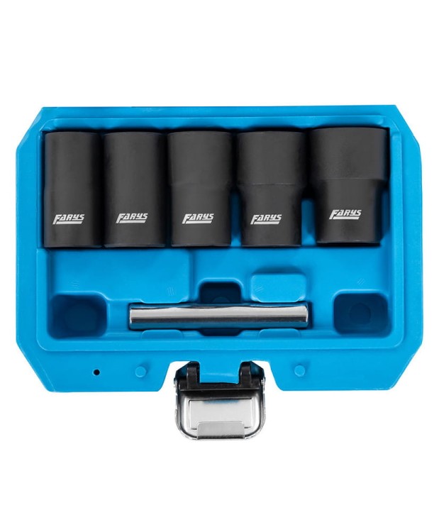 WYKRĘTAKI DO OBROBIONYCH ZERWANYCH ŚRUB 1/2" - 6el. FR2403