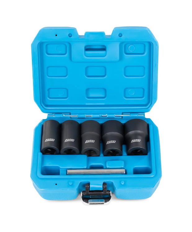 WYKRĘTAKI DO OBROBIONYCH ZERWANYCH ŚRUB 1/2" - 6el. FR2403