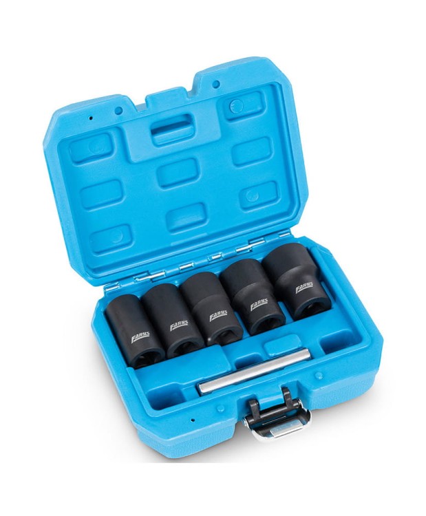 WYKRĘTAKI DO OBROBIONYCH ZERWANYCH ŚRUB 1/2" - 6el. FR2403