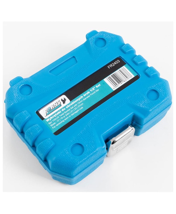 WYKRĘTAKI DO OBROBIONYCH ZERWANYCH ŚRUB 1/2" - 6el. FR2403