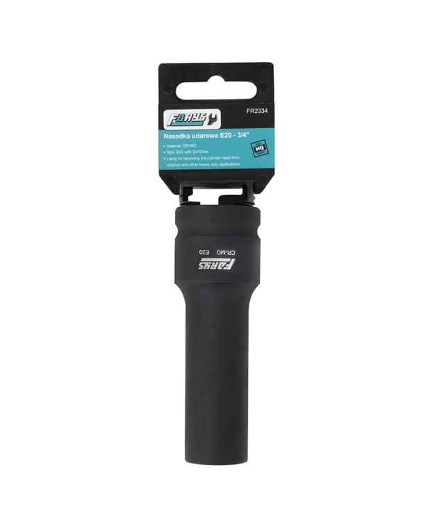 Nasadka udarowa długa głęboka torx E20 - 3/4" FR2334