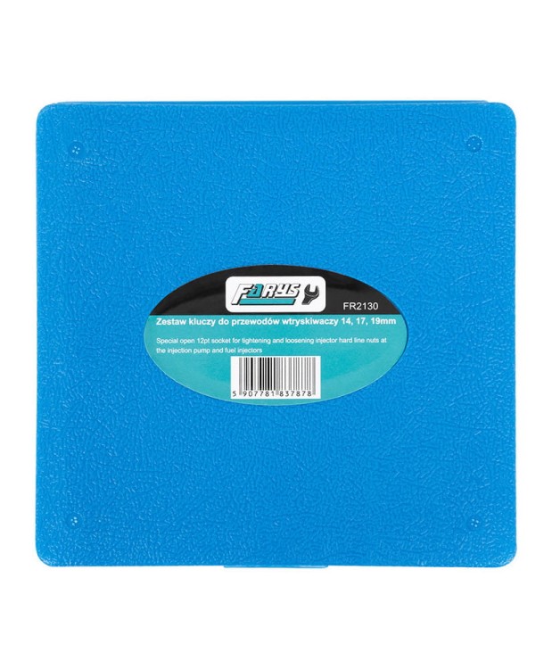 ZESTAW KLUCZY DO PRZEWODÓW WTRYSKIWACZY WTRYSKÓW 14 17 19 FR2130