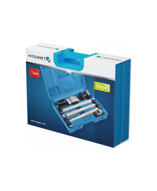 7 elementowy komplet blacharski młotki blacharskie  HT8G460 (15E)