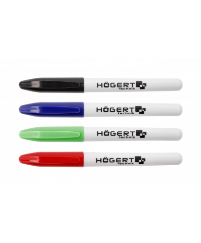 Markery permanentne, mix kolorów, 4 szt. HT3B781 (25B)