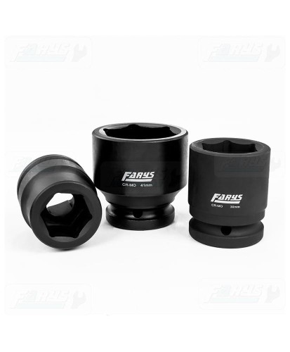 NASADKI KLUCZE UDAROWE ZESTAW NASADEK UDAROWYCH  8el. 22-41mm 3/4'' FR2570