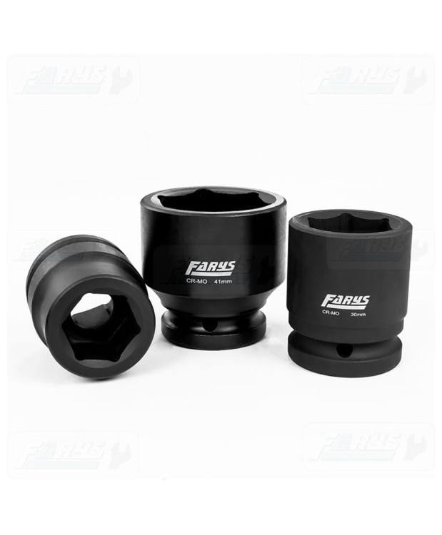 NASADKI KLUCZE UDAROWE ZESTAW NASADEK UDAROWYCH  8el. 22-41mm 3/4'' FR2570