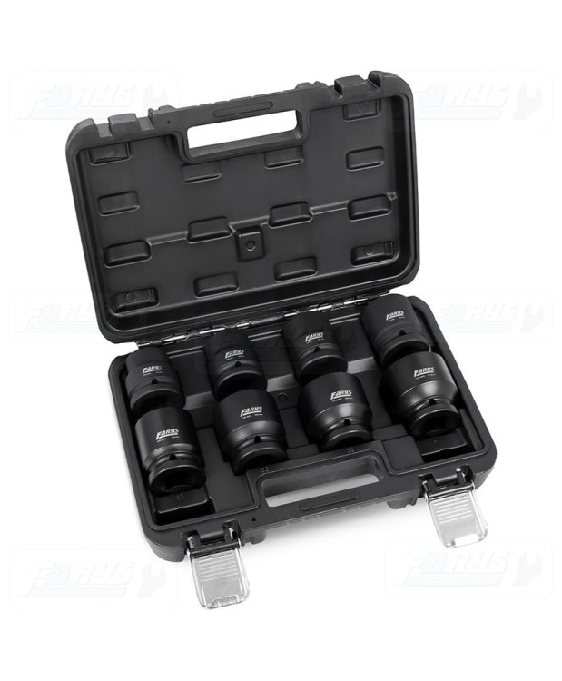NASADKI KLUCZE UDAROWE ZESTAW NASADEK UDAROWYCH  8el. 22-41mm 3/4'' FR2570