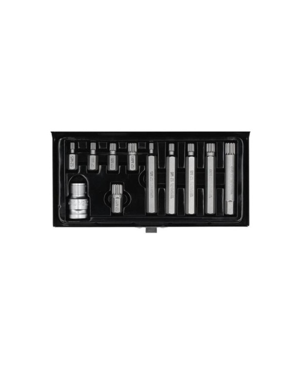 KOŃCÓWKI WKRĘTAKOWE BITY SPLINE M5-M12 11SZT. YATO (2C)