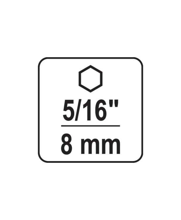 YATO WKRĘTAK UDAROWY PNEUMATYCZNY METALOWA RĄCZKA 6 KOŃCÓWEK GROTÓW YT-2802 (S31) (3C)