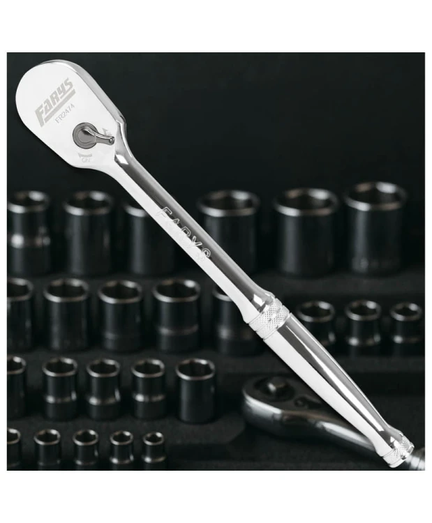 GRZECHOTKA do nasadek prosta mocna 1/2″ 90 zębów FR2474