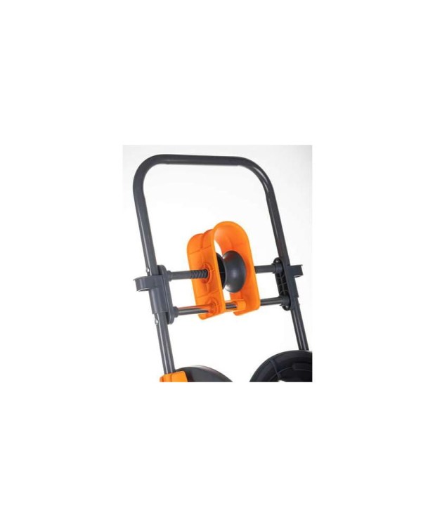 Wózek na wąż ogrodowy z kółkami i prowadnicą PREMIUM SGWO-03 (26D)