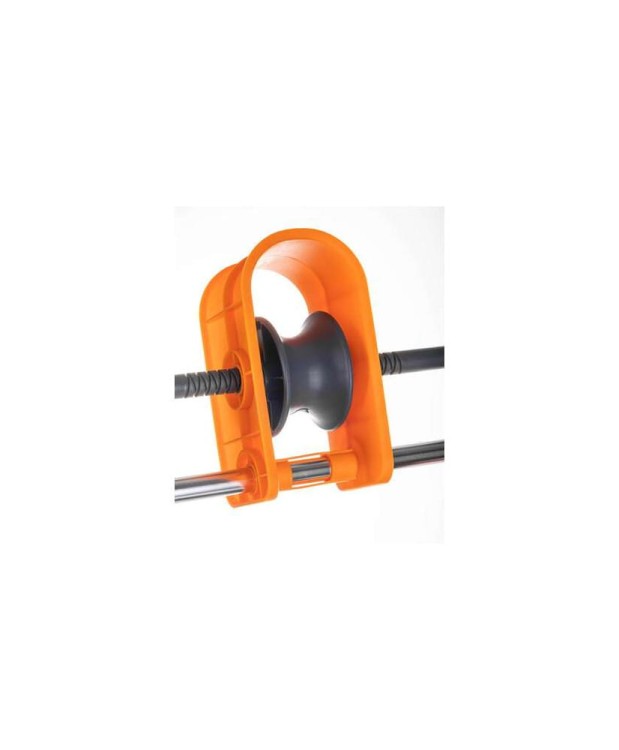 Wózek na wąż ogrodowy z kółkami i prowadnicą PREMIUM SGWO-03 (26D)