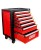 Wózek warsztatowy  szafka warsztatowa czerwona z sortownikiem  FR4064.3