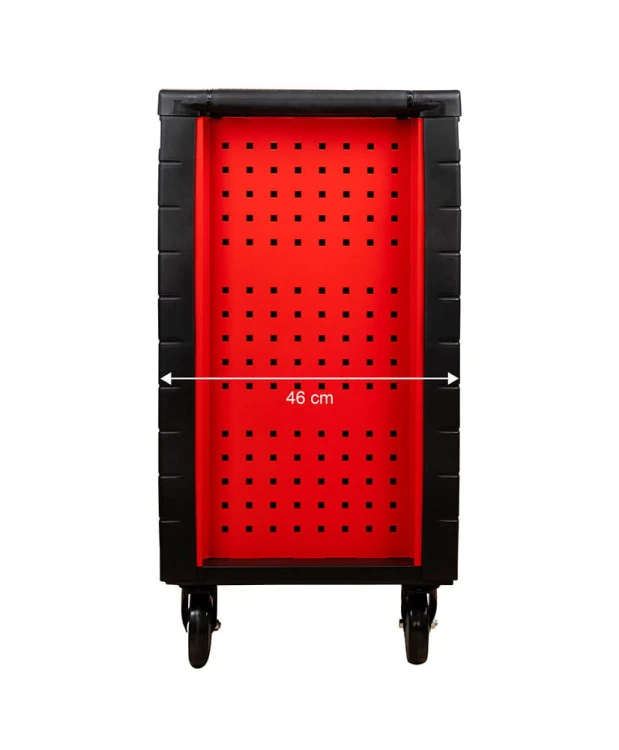 Wózek warsztatowy  szafka warsztatowa czerwona z sortownikiem  FR4064.3