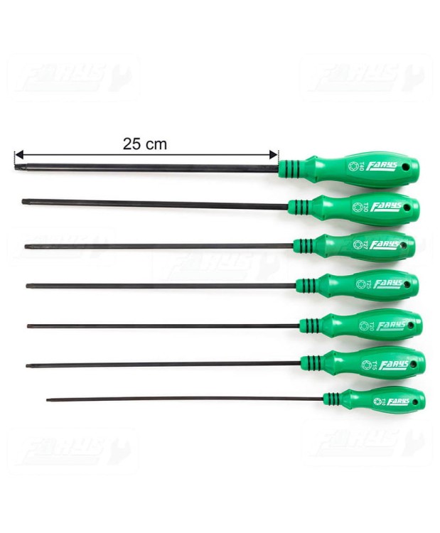 Zestaw wkrętaków długich 250mm TORX T10-T40 FR1835