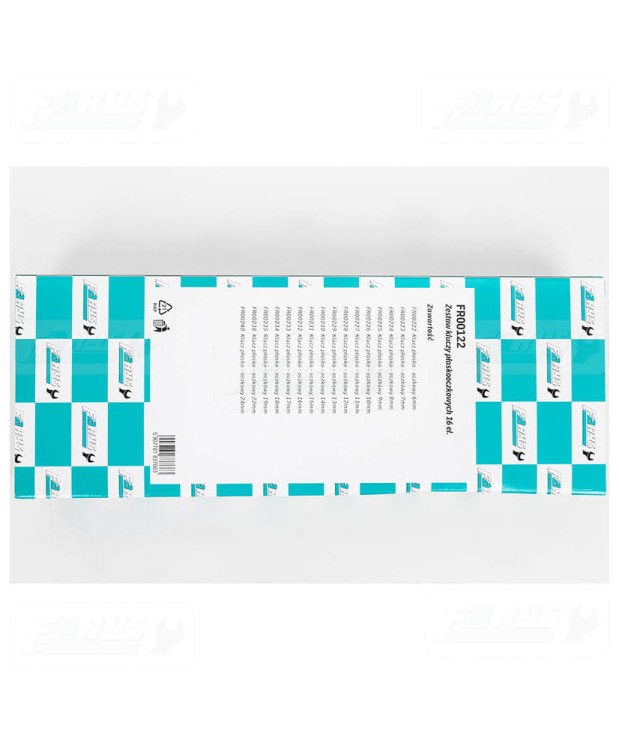 FR00122 Wkład do szafki - zestaw kluczy płasko-oczkowych 16el.