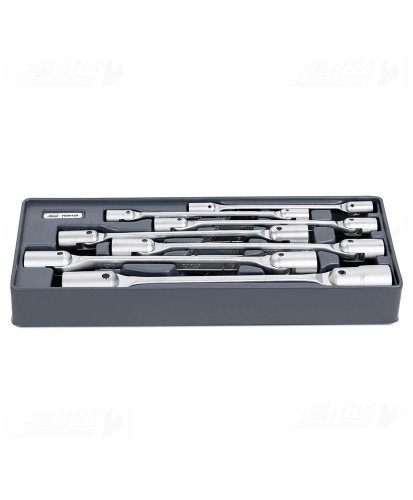 FR00125 Wkład do szafki - zestaw kluczy nasadowych z przegubem 7el.