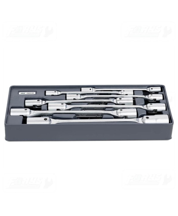 FR00125 Wkład do szafki - zestaw kluczy nasadowych z przegubem 7el.
