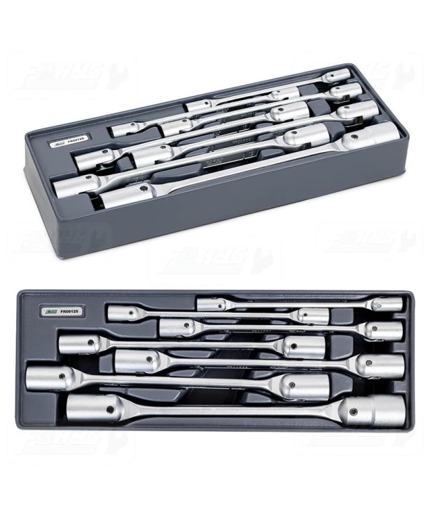 FR00125 Wkład do szafki - zestaw kluczy nasadowych z przegubem 7el.