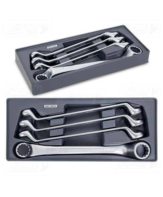 FR00126 Wkład do szafki - zestaw kluczy oczkowych odgiętych 4el.