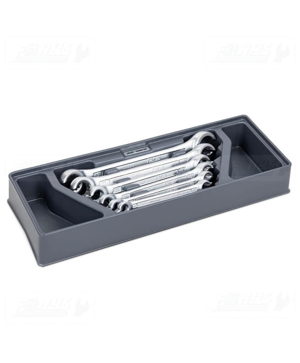 FR00128 Wkład do szafki - zestaw kluczy oczkowych półotwartych 6el.