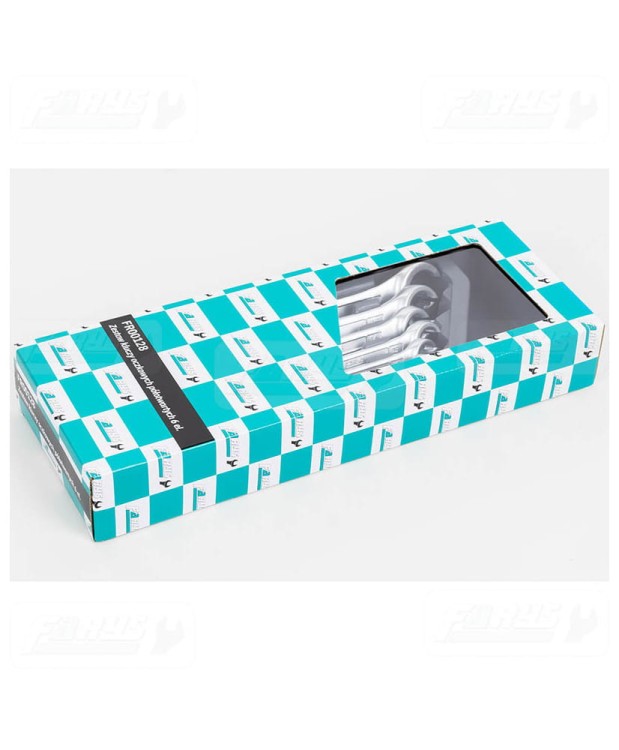 FR00128 Wkład do szafki - zestaw kluczy oczkowych półotwartych 6el.