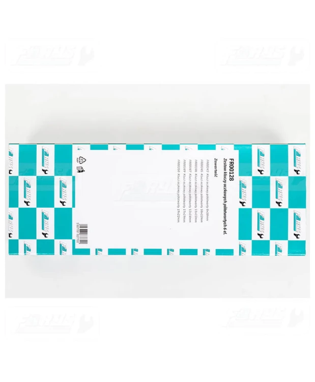 FR00128 Wkład do szafki - zestaw kluczy oczkowych półotwartych 6el.