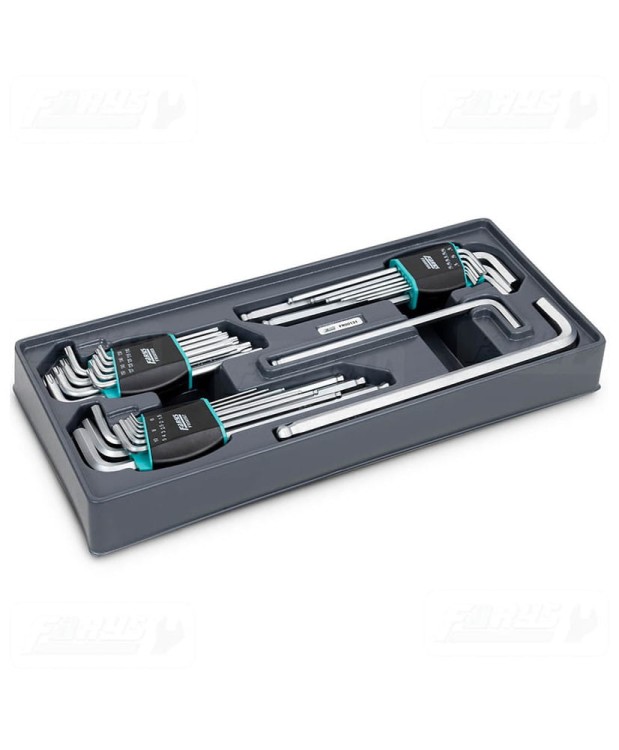 FR00131 Wkład do szafki - zestaw kluczy imbus i torx typ L 29el.