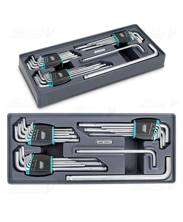 FR00131 Wkład do szafki - zestaw kluczy imbus i torx typ L 29el.