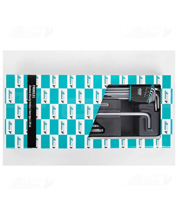 FR00131 Wkład do szafki - zestaw kluczy imbus i torx typ L 29el.