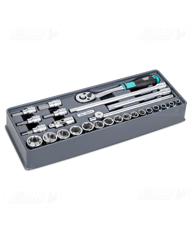 FR00135 Wkład do szafki - zestaw kluczy nasadowych 3/8” 26el.