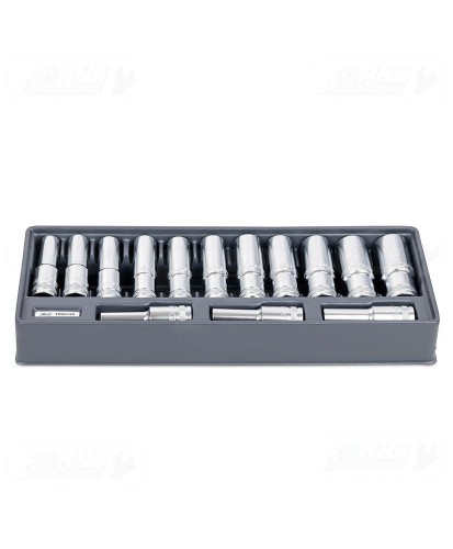 FR00145 Wkład do szafki - zestaw nasadek długich 1/2" 14 el.